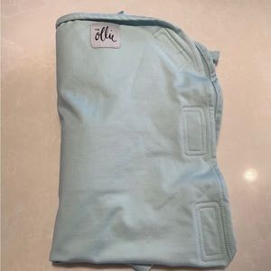 Ollie World Swaddle in Sky Blue